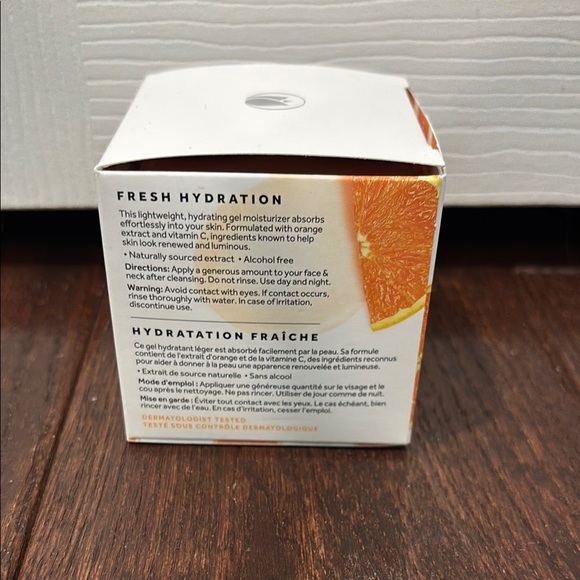 Pond's Fresh Hydration with Orange Extract Hydrating Gel Moisturizer NIB 3.4 oz - Picture 2 of 4